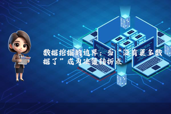 数据挖掘的边界：当“没有更多数据了”成为决策转折点